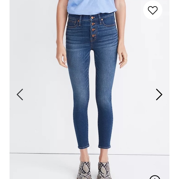 Madewell Denim - NWOT Madewell 9” Mid-Rise Skinny Crop Jeans